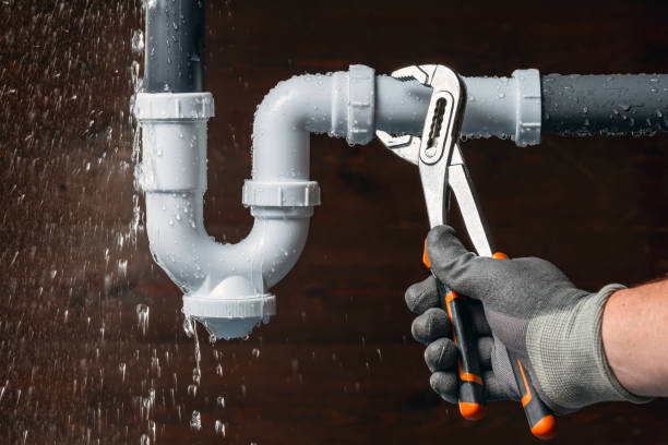 Professional Drain Cleaning technician working in Bally, PA